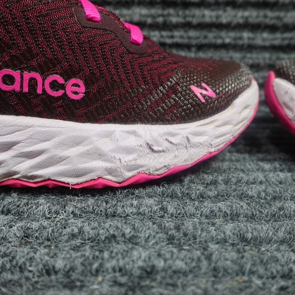 New Balance Shoes Womens 6.5 B Fresh Foam Pink Vibram Hierro Trail Running - Picture 5 of 16
